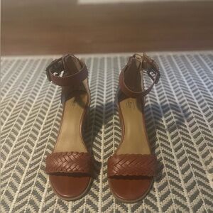 Bass Heeled Sandals - Size 9